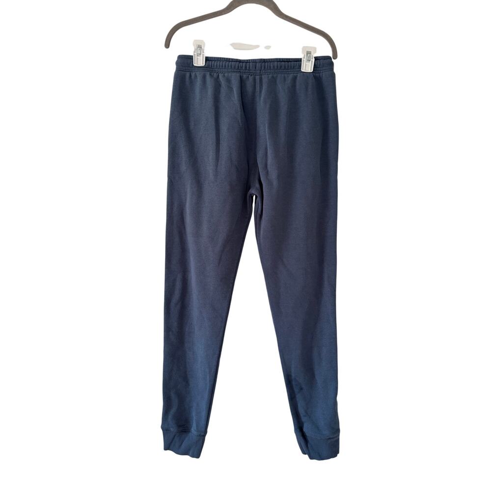 Hoodies Athleisure Blue Jogger Sweatpants Men’s Medium Drawstring Zip Pocket - Picture 6 of 7